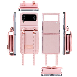 Funda de cuero VIETAO billetera <span class=keywords><strong>Galaxy</strong></span> Fold 4 fundas de teléfono de cuero con correa de mano para Samsung <span class=keywords><strong>Galaxy</strong></span> Z <span class=keywords><strong>Flip</strong></span> 4 Z <span class=keywords><strong>Flip</strong></span> 3 Z <span class=keywords><strong>Flip</strong></span> 5 funda - Product Image 5