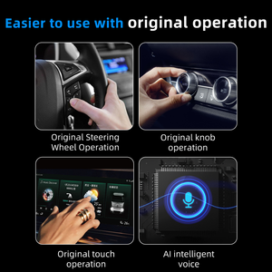 Adaptador Inalámbrico 2 en 1 para CarPlay y Android Auto con WiFi, Tipo-C/USB, Plug & Play, 1 Año de Garantía, Apple CarPlay AI Box - Product Image 3