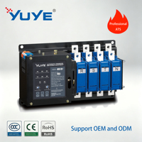 Générateur intelligent ATS de marque 123 YUYE avec commutateur de transfert automatique 3P, certifications CCC et CE, OEM de haute qualité