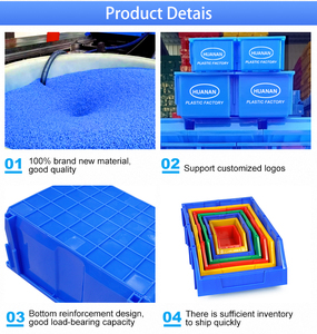<strong>Plastic</strong> Part <strong>Bin</strong> For Warehouse Storage Boxes Stackable Parts <strong>Bins</strong> Shelf <strong>Bins</strong> Industrial <strong>Plastic</strong> Storage Crate <strong>Bin</strong> For Workshop - Product Image 3