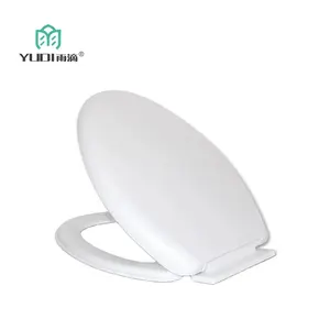 Manufacturer quick-release anti-pressure toilet cover, easy to clean to prevent bacterial Plastic Lid Elongated Toilet Seat