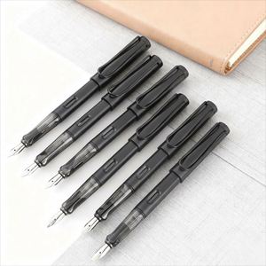 Simple Popular Transparent Plastic Fountain <b>Pen</b> Multiple Writing Diameters Available Promotional Advertising <b>Pen</b> Customizable - Product Image 3