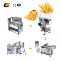 Machine à peler et laver les pommes de terre de 50 à 100 kg/h, machine à frire les pommes de terre et les plantains, ligne de transformation des pommes de terre