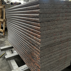 Dalles de <span class=keywords><strong>granit</strong></span> rouge multicolore poli moins cher pour pavage extérieur, <span class=keywords><strong>granit</strong></span> de rivière brut, <span class=keywords><strong>granit</strong></span> indien Juparana Rosa Aurora - Product Image 3