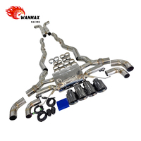 Système d'échappement sport à soupapes en acier inoxydable de qualité supérieure pour BMW M8 F91 F92 F93 2019+ - Échappement Catback Performance avec télécommande