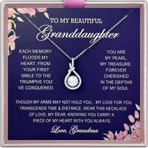 Collar Novirasine Eternal Heart de Doble Capa con Microincrustaciones de Circonia en Forma de Corazón, Moderno, para Parejas - Product Image 5