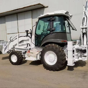 מחפרון מיני חדש עם מנוע דיזל, גלגלים, ומעמיס אחורי עם אישור <span class=keywords><strong>CE</strong></span>, 4x4, למכירה - Product Image 4