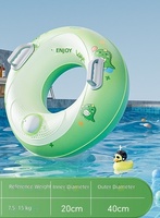Bouée de natation gonflable confortable en forme d'œuf, auto-gonflante et anti-retournement, pour la plage, la piscine et les loisirs aquatiques