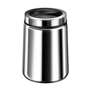 316 Stainless Steel Coffee Bean Storage Jar Airtight Transparent Cylinder Household Food Preservation Travel Use - Product Image 2
