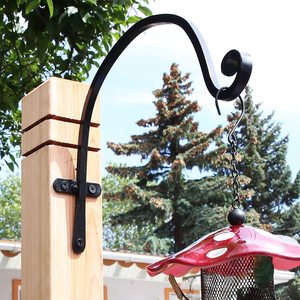 Support pour mangeoire à oiseaux, crochets suspendus pour plantes, supports pour mangeoires à colibris, crochets <span class=keywords><strong>de</strong></span> suspension, supports pour pots <span class=keywords><strong>de</strong></span> fleurs - Product Image 5