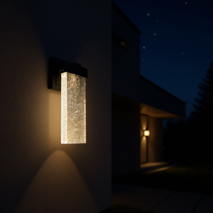 Lampada da parete a LED impermeabile per esterni, a striscia lunga, in lega di alluminio, 110-240V, confezione da 2 - Product Image 2