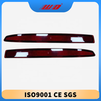 Feu arrière de pare-chocs rouge LR, décoration et protection, compatible OE 6608189672 6608189671 avec ZEEKR 001, livraison rapide, garantie en stock