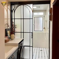 Porte coulissante moderne insonorisée en aluminium à rupture de pont thermique pour villa, salon urbain, chambre à coucher – Solution de réduction du bruit