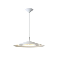 Lustre moderne en forme de soucoupe volante, luminaire suspendu pour salle à manger, restaurant, hôtel, décoration minimaliste créative à tête unique pour plafond haut