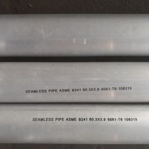 Tubes en aluminium sans <span class=keywords><strong>soudure</strong></span>, tirés à froid, 2 pouces, Sch40, 6061, 6063, 5083, 7075, finition usine, soudage et découpe, utilisation en construction navale - Product Image 3