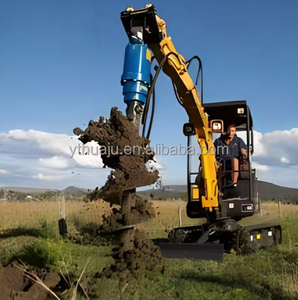 Landbouwmachines Hydraulische Aarde Vijzel Aandrijfmachine Stomp Schaafmachine - Product Image 5