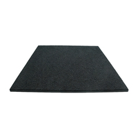 Matras Golf untuk Latihan di Rumah dan Komersial, Ukuran 59.06X59.06 Inci, Tebal 10Mm, Terbuat dari Nylon Impor, Lapisan Ganda, Alas Anti Selip dari EVA Kepadatan Tinggi 15Mm