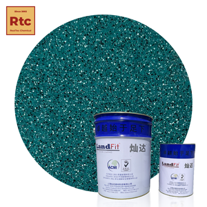 Vendita calda rivestimento epossidico autolivellante resistente all'abrasione del pavimento della fabbrica di Garage con sabbia di colore epossidico per rivestimento e vernice - Product Image 1