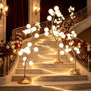 Luces Decorativas para Bodas 2026, Luces de Burbuja para Caminos de Algodón, Adornos para Escenarios, Luces Decorativas para Caminos de Boda - Product Image 1
