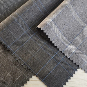 Tela para Trajes de <span class=keywords><strong>Hombre</strong></span>, Lana/Poliéster, Hilo Orgánico Teñido, Lana Merino Peinada para Chaquetas y Trajes - Product Image 3