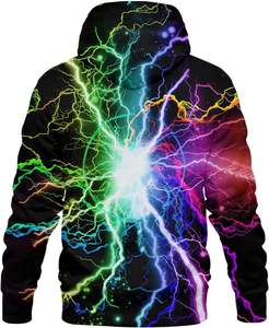 Ingrosso Fitspi Unisex 3d stampa novità <span class=keywords><strong>felpe</strong></span> con cappuccio da uomo donna felpa con tasche Casual con cappuccio Top Dropshipping - Product Image 2