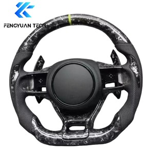 Volante Deportivo Personalizado de Fondo Plano en Fibra de Carbono Rojo y Negro para Kia K5 Gt Line K1 K2 K3 K4 2021 2022 2023 2024 2025 - Product Image 6