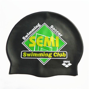 Bonnet de bain en silicone imperméable personnalisé pour enfants et adultes avec logo OEM, couleur personnalisée et impression sérigraphique - Product Image 4