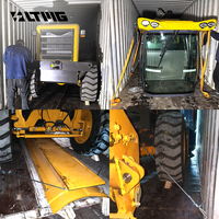 Niveleuse à moteur articulée LTMG 120HP, machine de construction routière à vendre