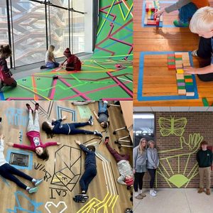 Clickslock เทปกาวสีม้วนจิตรกร x YD สีสันสดใสติดฉลากศิลปะงานฝีมือแบบ DIY กระดาษตกแต่ง - Product Image 6