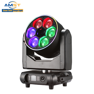 Luz Móvil Profesional de Cabeza Móvil con Láser DJ Bee Eye RGBW de 6x60W, Controlador DMX512, Alto Brillo para Escenarios, Bares, Bodas y <span class=keywords><strong>Conciertos</strong></span> - Product Image 4
