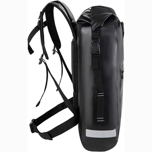 Free Sample Roll Top <b>Backpack</b> Cycle Bag Bicycle Bag Pannier <b>Convertible</b> <b>Backpack</b> Unisex <b>Backpacks</b> - Product Image 5