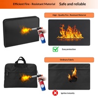 Carpeta de Archivos Expandible de 13 Capas, Resistente al Fuego y al Agua, Bolsa de Almacenamiento Portátil Tipo Acordeón, Bolsa Multifuncional de Gran Capacidad para Documentos