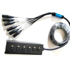 <span class=keywords><strong>Cable</strong></span> de audio DMX de 6 canales ABCCABLS, tipo serpiente de PVC, <span class=keywords><strong>caja</strong></span> de conexiones <span class=keywords><strong>para</strong></span> escenario, conectores macho y hembra, mezclador, micrófono - Product Image 4