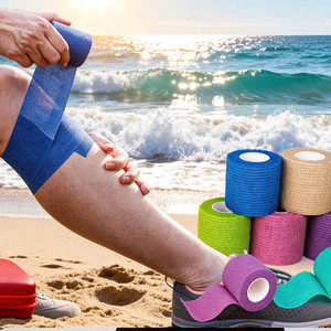 Bende Atletiche Autoadesive Xingda, Nastro Elastico Non Tessuto per Atleti - Product Image 1