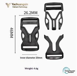 <b>Adjustable</b> Chest <b>Strap</b> Hiking Backpack with Durable Plastic POM Material Quick Release Buckle-Special Bag Parts & Accessories - Product Image 2