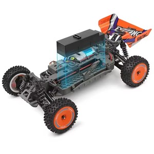 <span class=keywords><strong>Voiture</strong></span> <span class=keywords><strong>télécommandée</strong></span> RC <span class=keywords><strong>tout</strong></span>-<span class=keywords><strong>terrain</strong></span> Wltoys 124010 4x4 électrique 55 km/h <span class=keywords><strong>rapide</strong></span> en alliage d'aluminium, modèle de véhicule jouet 1/12 - Product Image 2