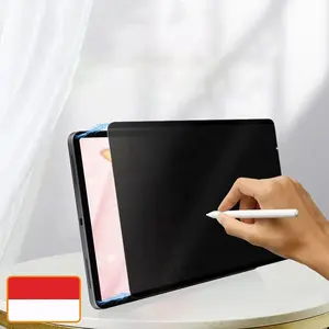 Tablet pelindung layar privasi, Tablet 4 cara Anti Pengintip 360 derajat untuk Ipad Pro 12.9 10.9 Mini Pro Air 10.2 Ipad 2024