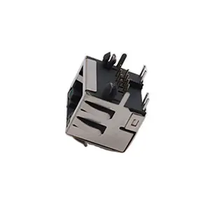 Telephone Wired Handset Jack 616W Wire Modular Jacks RJ45 Connector Carton Box Adapter Plug Trending Machine for Female Adaptor