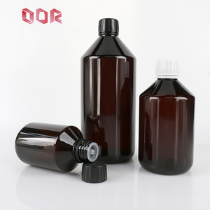 Botella de PET Ámbar de 250ML, 500ML, 1000ML de Alta Calidad para Uso Industrial, Botella Marrón para Píldoras y Hidrolatos, Venta al Por Mayor 2026 - Product Image 1