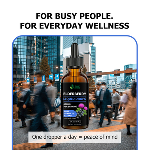 Complément Herbal Liquide de Sambac Personnalisé en Usine, 60 ml, pour Adultes, Soutien Antioxydant, Extrait Pur de Sambucus 600 mg - Product Image 5