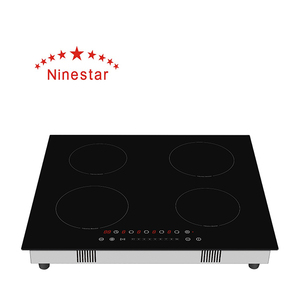 Kitchen Appliance Restaurant <strong>Timer</strong> 4 Burner Induction <strong>Cooker</strong> Hob - Product Image 2