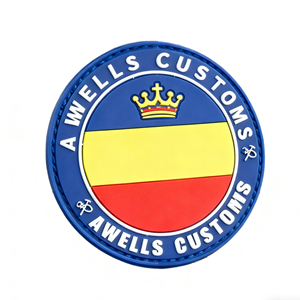 Chất Lượng Cao Tùy Chỉnh 3D Lớn lên PVC Vá Không Thấm Nước Bền Cao Su Biểu Tượng Cho Quần Áo Ba Lô Màu Sắc Khác Nhau Hình Dạng Logo - Product Image 1