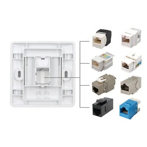 0/1/2/3/4/5/6 cổng tường Outlet tấm cho <span class=keywords><strong>RJ45</strong></span> <span class=keywords><strong>Keystone</strong></span> Jack và <span class=keywords><strong>Modular</strong></span> chèn faceplate <span class=keywords><strong>Keystone</strong></span> tường tấm chúng tôi loại - Product Image 5