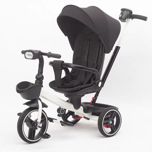 Poussette 4-en-1 pour bébé, <span class=keywords><strong>tricycle</strong></span> à pousser pas cher, <span class=keywords><strong>tricycle</strong></span> à 3 roues pour fille, tricycles pour tout-petits - Product Image 6