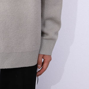 Pull à manches longues avec LOGO personnalisé OEM & ODM pour hommes Pull-over tricotés design d'hiver Pull à capuche en tricot pour hommes - Product Image 5