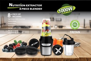 Licuadora de Alta Velocidad 1000W 1.5L Tritan con Vaso Medidor, Procesador de Alimentos Antideslizante para Cocina, Licuadora y Exprimidor - Product Image 4