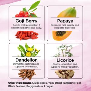 Té de lactancia Chinaherbs, nuevo producto 100% natural y sin cafeína, para madres lactantes, que ayuda a mantener una buena salud. - Product Image 5