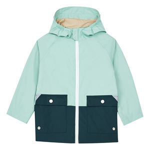 Veste pour enfants de haute qualité LOGO personnalisé fermeture éclair coupe-vent veste coupe-vent bébé fille garçon <span class=keywords><strong>Anorak</strong></span> - Product Image 4