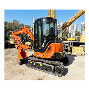 Excavatrice Hitachi ZX50 ZX50U d'occasion en bon état, mini-excavatrice Hitachi avec pouce et attache rapide - Product Image 1