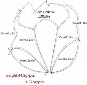 <span class=keywords><strong>Bijoux</strong></span> <span class=keywords><strong>de</strong></span> Bikini à strass pour femmes, chaîne <span class=keywords><strong>de</strong></span> taille <span class=keywords><strong>de</strong></span> Bikini, jambe <span class=keywords><strong>de</strong></span> plage, Sexy, été - Product Image 2